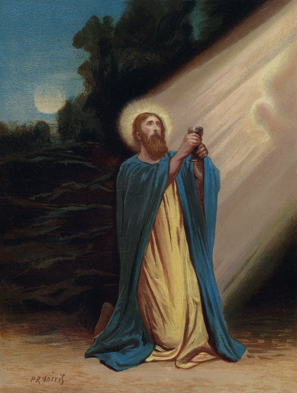Kristus i hagen, Getsemane av Philip Richard Morris