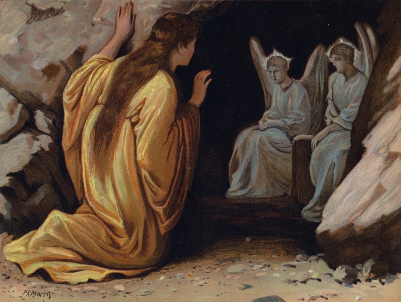 Maria Magdalena ved graven av Philip Richard Morris