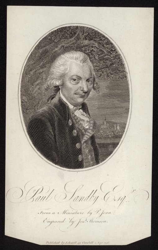 Paul Sandby av Philip Jean