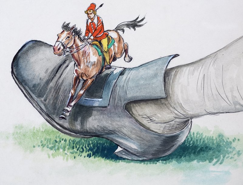 Gullivers reiser, fra «Skatt» av Philip Mendoza