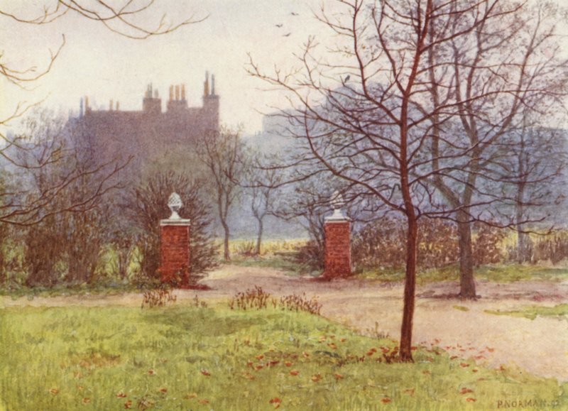 Hage fra Scarsdale House, Kensington, 1892 av Philip Norman