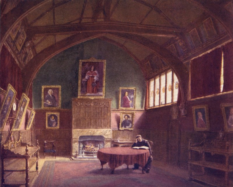Hall of Barnards Inn, Holborn, 1886 av Philip Norman