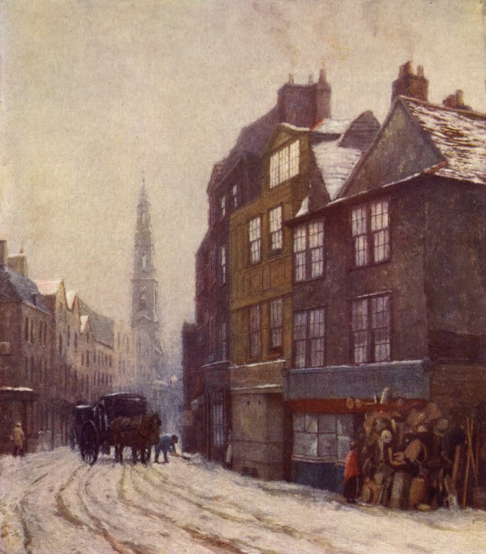 Nell Gwyns Lodging, Drury Lane, februar 1881 av Philip Norman