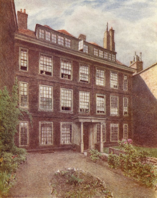 No 10 Nevills Court, Fetter Lane, 1891 av Philip Norman
