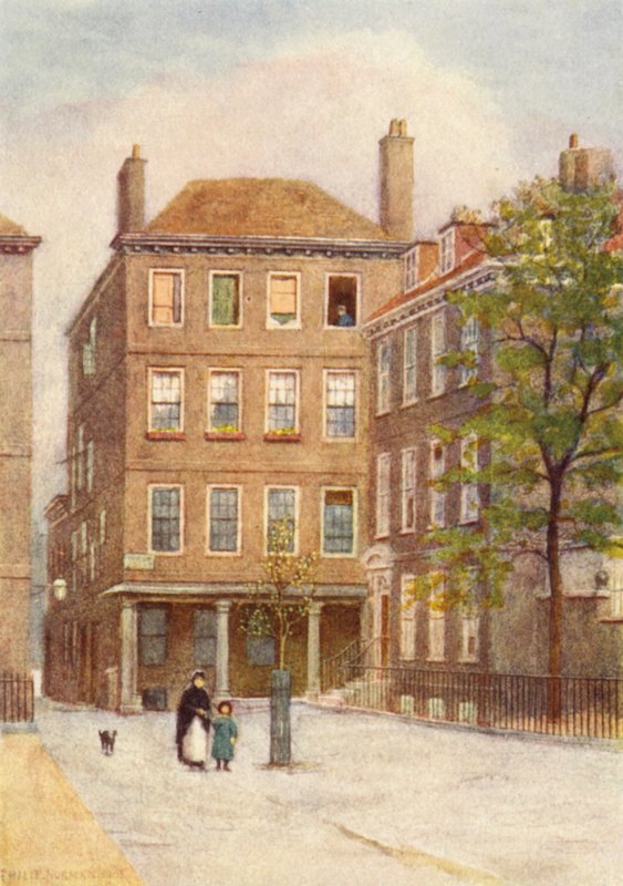 No 15 Grays Inn Square fra Field Court, 1904 av Philip Norman