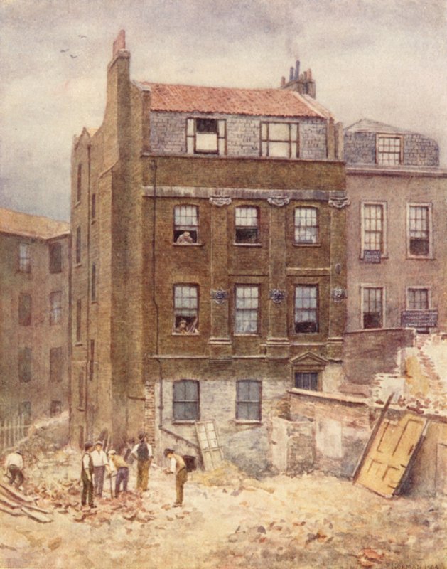 Portsmouth House, South-West Corner of Lincolns Inn Fields, 1904 av Philip Norman