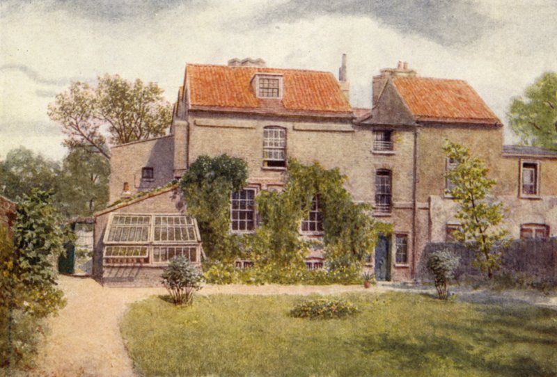 Sandford Manor House fra bakhagen, 1898 av Philip Norman