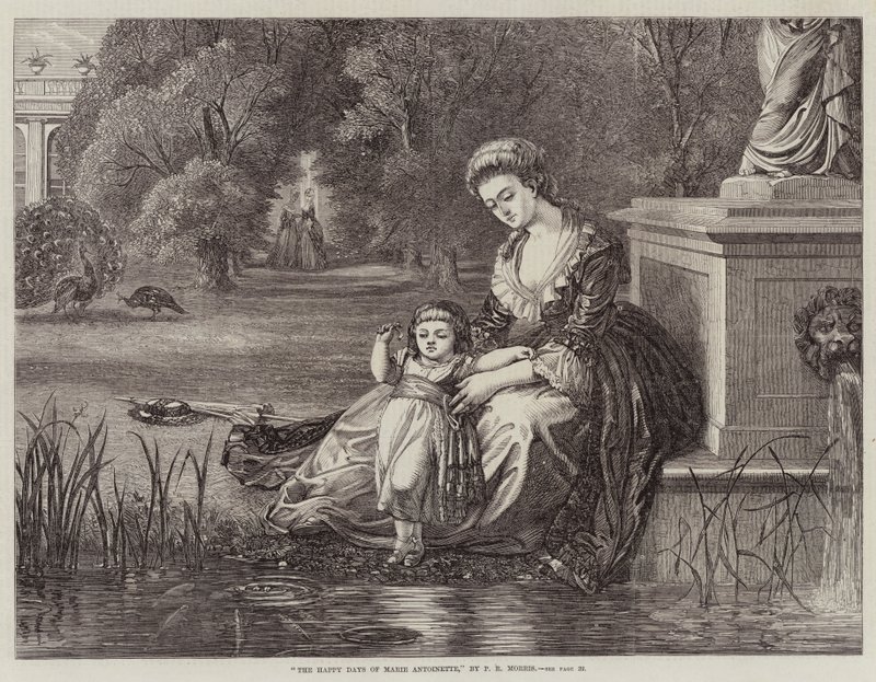 De lykkelige dagene til Marie Antoinette av Philip Richard Morris