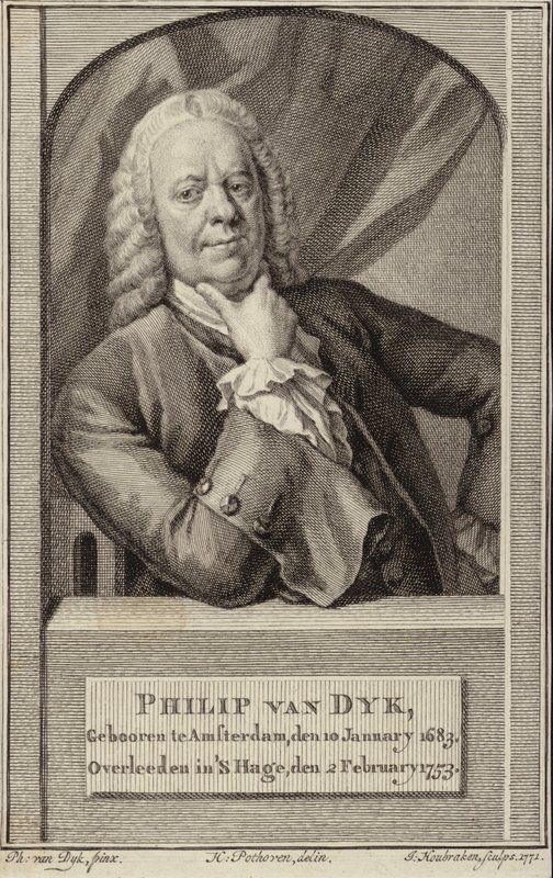 Portrett av Philip van Dyck av Philip van Dyck