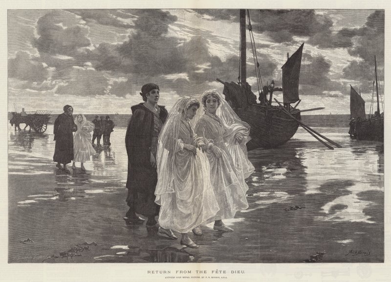 Retur fra Fete Dieu av Phillip Richard Morris