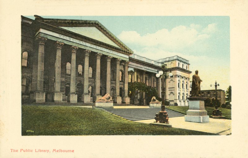 Melbourne Public Library, Victoria, Australia (bilde) av Photographer Australian
