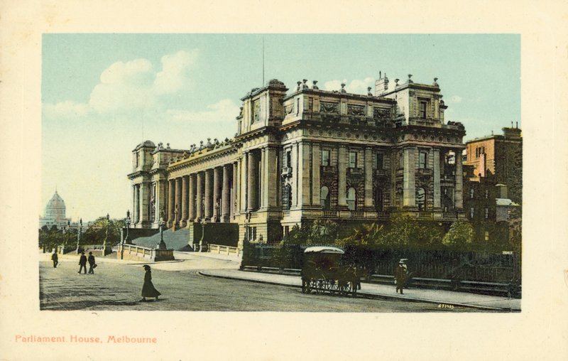 Parliament House, Melbourne, Victoria, Australia (bilde) av Photographer Australian