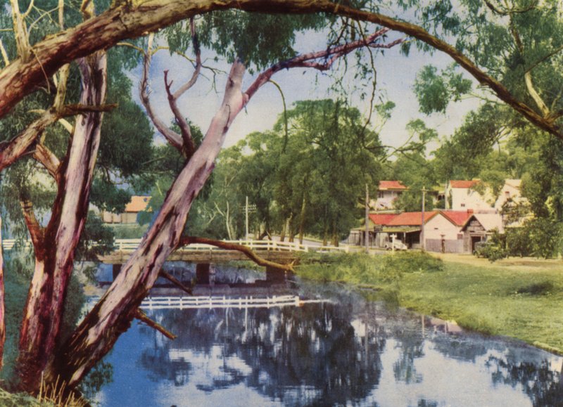 The Tranquil Stream (fargebilde) av Photographer Australian