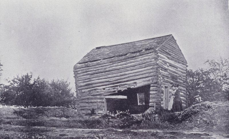 Canada: First Council House of Six Nations Indians, Brantford (s/hvitt bilde) av Photographer Canadian