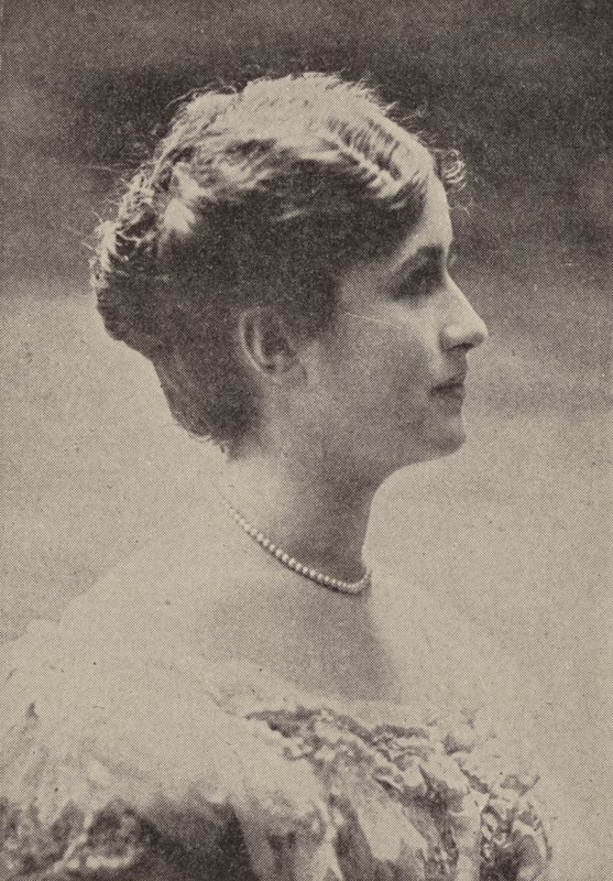 Bertha Krupp, tysk innehaver av Krupps industriimperium (s/hv-bilde) av Photographer German