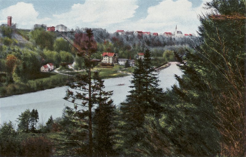 Isar-dalen nær Pullach (bilde) av Photographer German