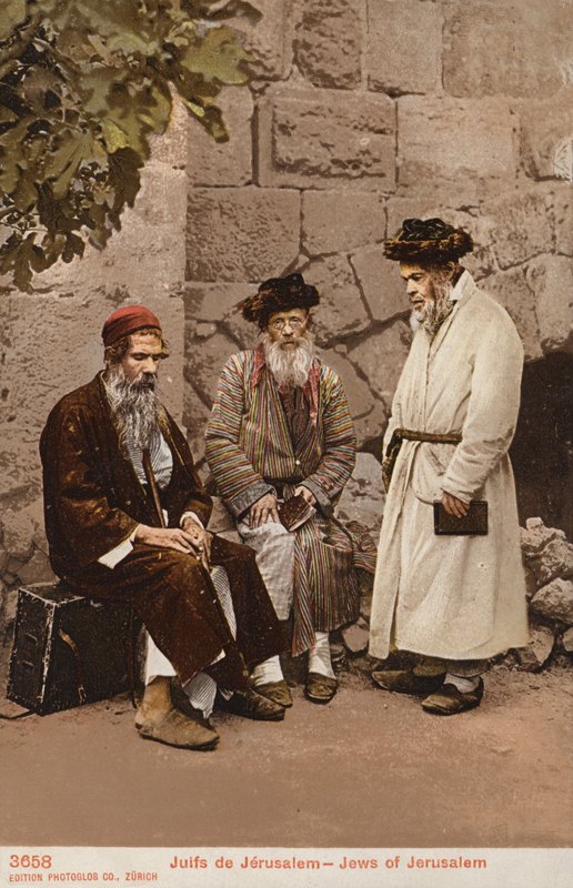 Jødene i Jerusalem (bilde) av Photographer German