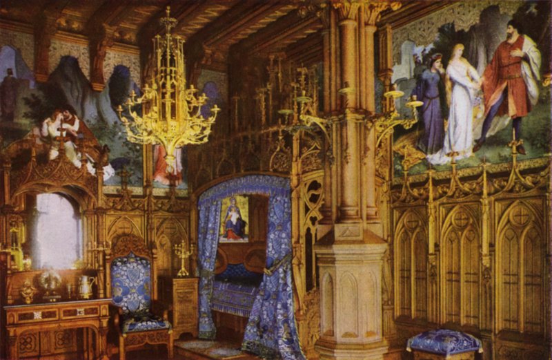 Neuschwanstein Castle: soverom (bilde) av Photographer German