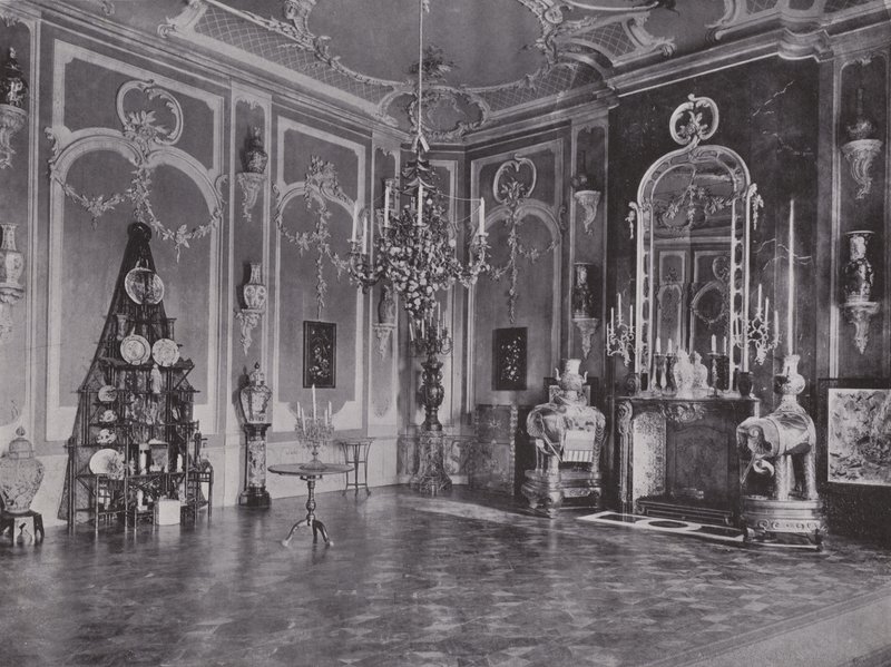 Potsdam, New Palace, Japanese Salon (s/hv-bilde) av Photographer German