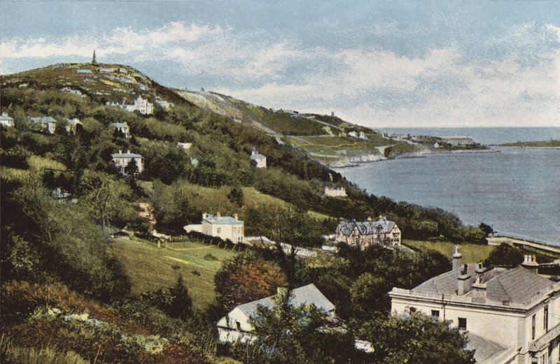 Irland: Killiney, County Dublin (farget bilde) av Photographer Irish