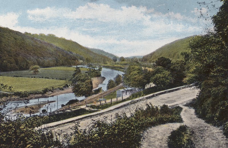 Irland: Vale of Arklow, County Wicklow (farget bilde) av Photographer Irish