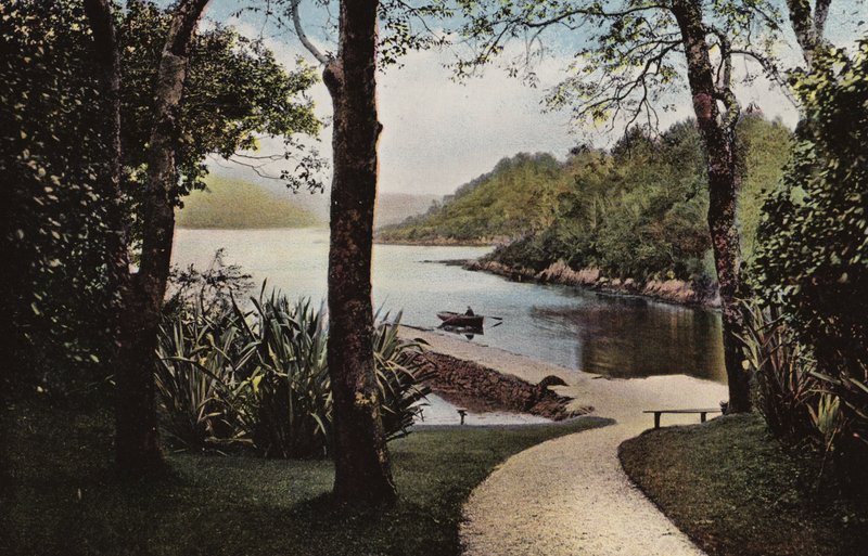 Sør-Irland: Garinish Island, Parknasilla, County Kerry (farget bilde) av Photographer Irish