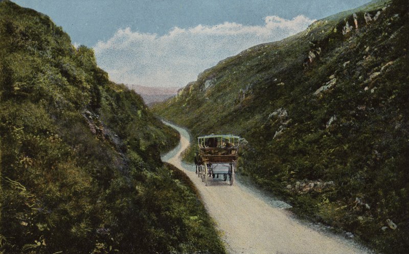 Sør-Irland: Pass of Keimaneigh, County Cork (farget bilde) av Photographer Irish