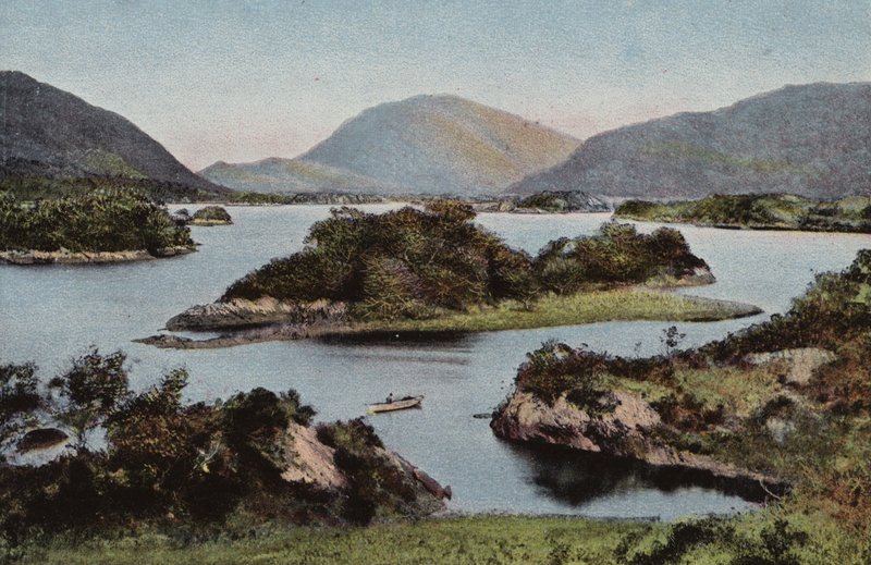 Sør-Irland: The Upper Lake, Killarney (farget bilde) av Photographer Irish