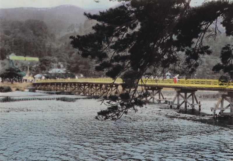 Japan, K. 1912: Arashiyema, Kyoto (bilde) av Photographer Japanese