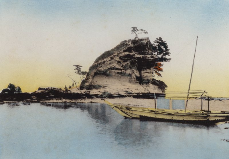 Japan, ca. 1912: Awajishimai sand, Hyogo (p hot) av Photographer Japanese