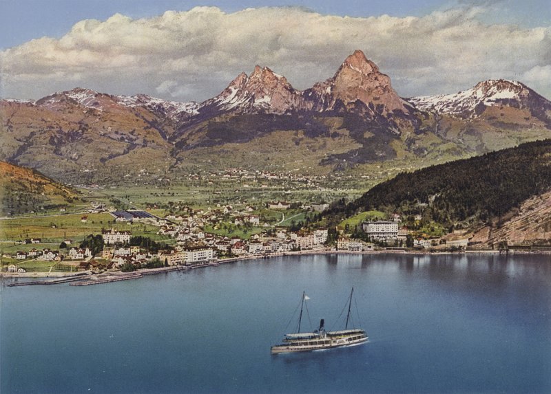 Fontener og mytene (fargefoto) av Photographer Swiss