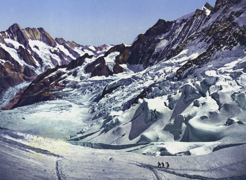 Jungfrau-jernbanen, ved Eismeer stasjon (bilde) av Photographer Swiss