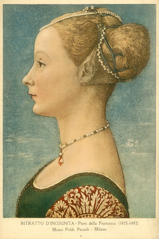 Portrett av en ukjent kvinne av Piero della Francesca
