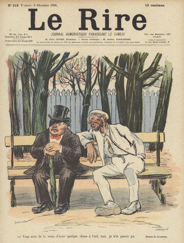 Illustrasjon for Le Rire av Pierre Georges Jeanniot