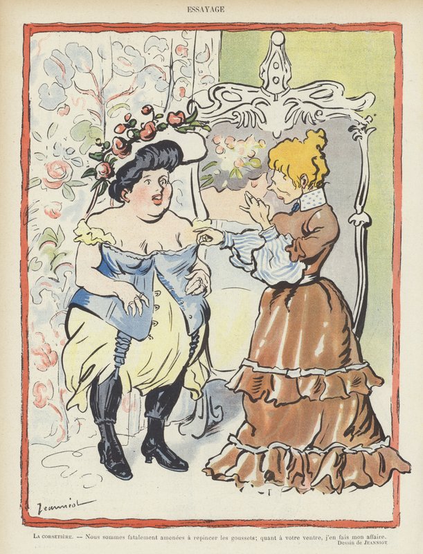 Illustrasjon for Le Rire av Pierre Georges Jeanniot