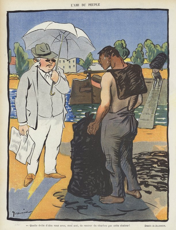 Illustrasjon for Le Rire av Pierre Georges Jeanniot