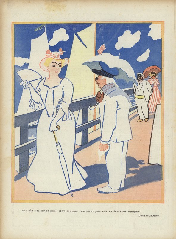 Illustrasjon for Le Rire av Pierre Georges Jeanniot
