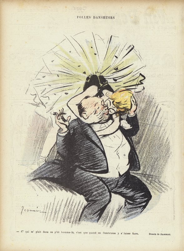 Illustrasjon for Le Rire av Pierre Georges Jeanniot