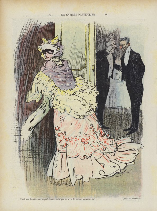Illustrasjon for Le Rire av Pierre Georges Jeanniot