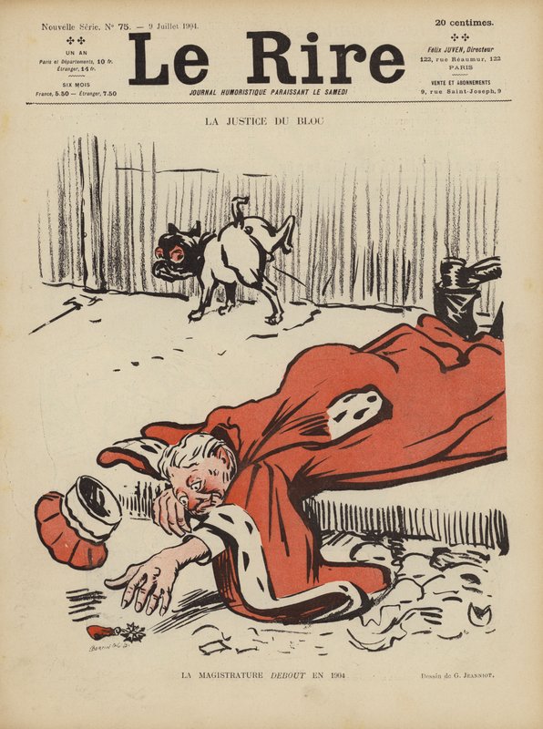 Illustrasjon for Le Rire av Pierre Georges Jeanniot