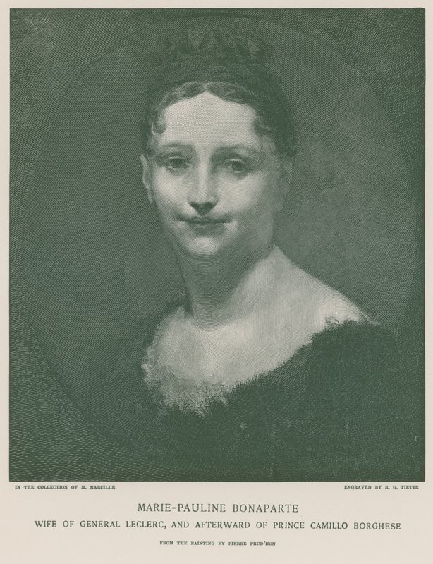 Marie-Pauline Bonaparte av Pierre Paul Prudhon