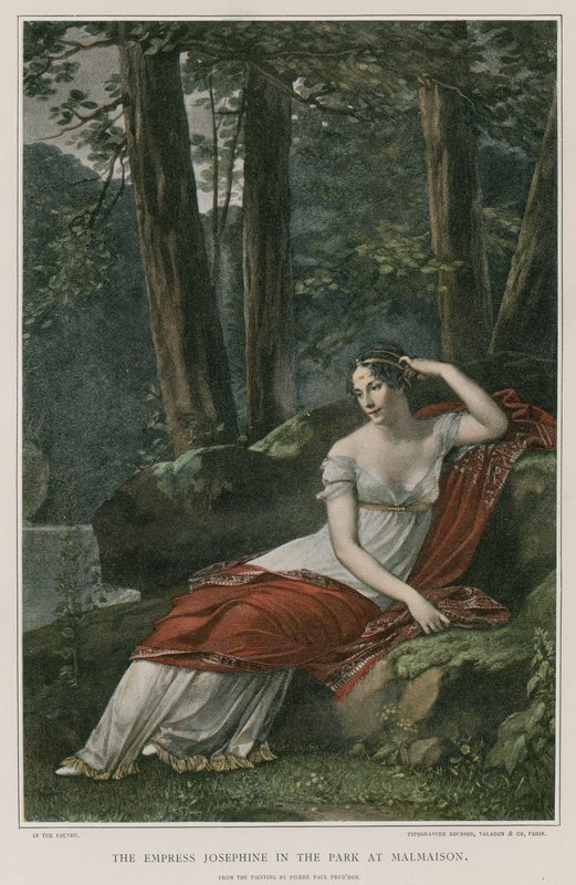 Keiserinne Josephine i parken ved Malmaison av Pierre-Paul Prudhon