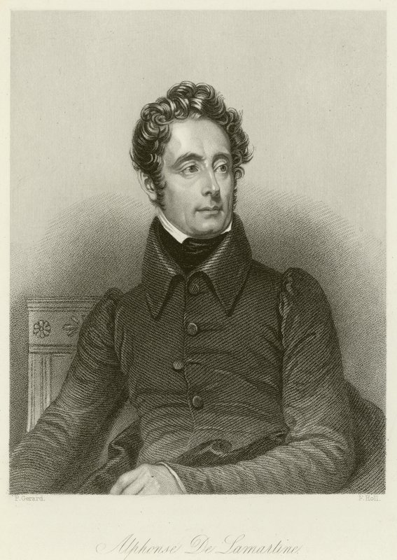 Alphonse de Lamartine av Pierre Petit