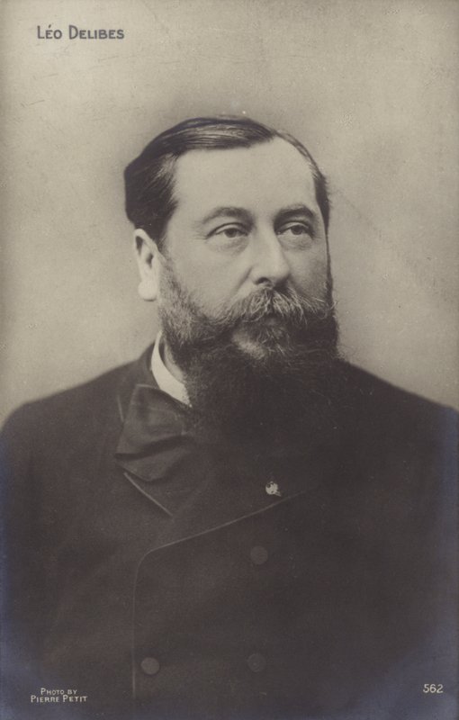 Leo Delibes , fransk komponist (1836–1891) av Pierre Petit