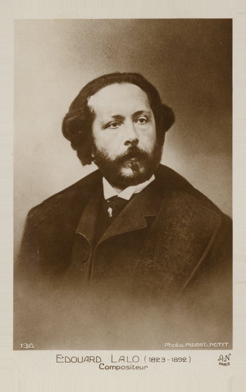 Portrett av Edouard Lalo av Pierre Petit