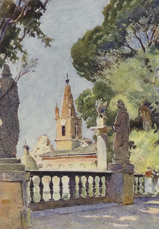 På Pincio, Roma av Pierre Vignal