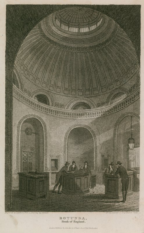 Rotunda, Bank of England av Pieter Jansz. Quast