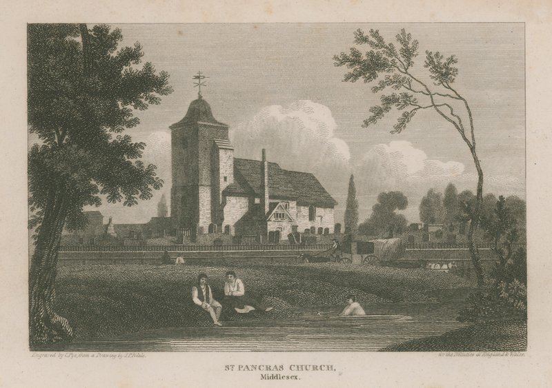 St Pancras kirke av Pieter Jansz. Quast