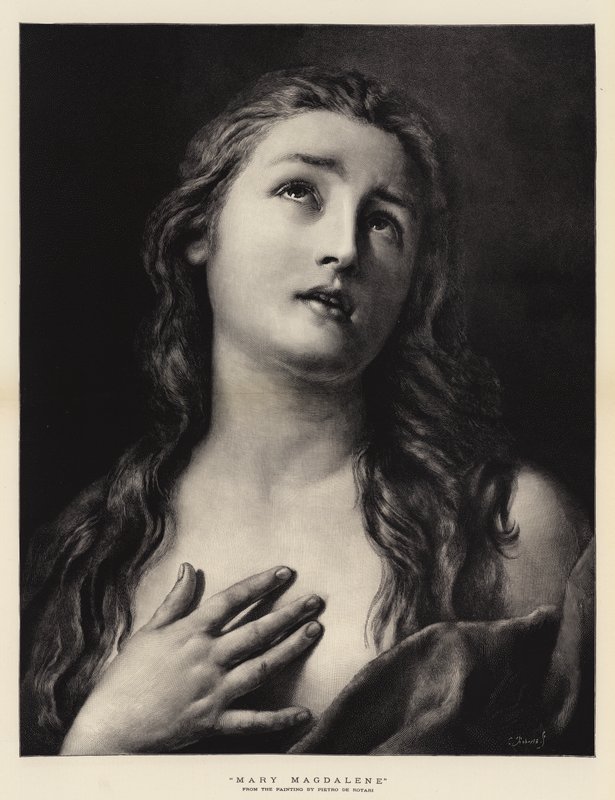 Maria Magdalena av Pietro Antonio Rotari
