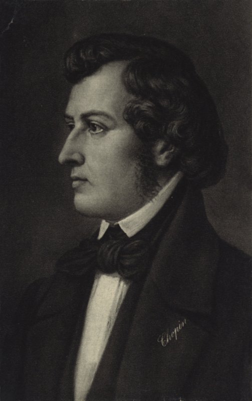 Frederic Chopin , polsk komponist og pianist (1810-1849) av Polish School